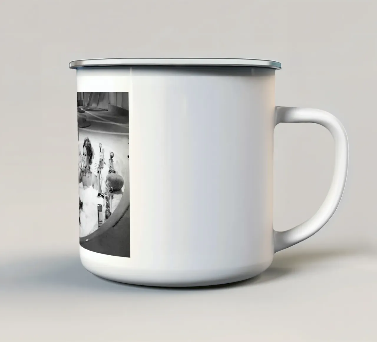 La doccia migliore tazza in smalto da Shiva Shops