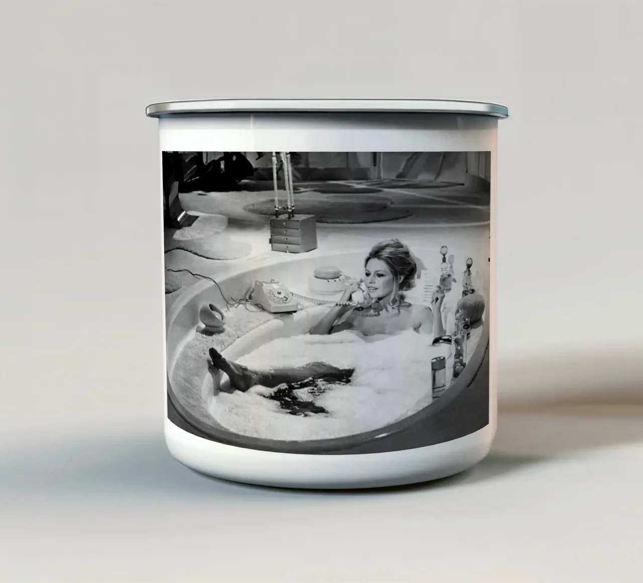 La doccia migliore tazza in smalto da Shiva Shops