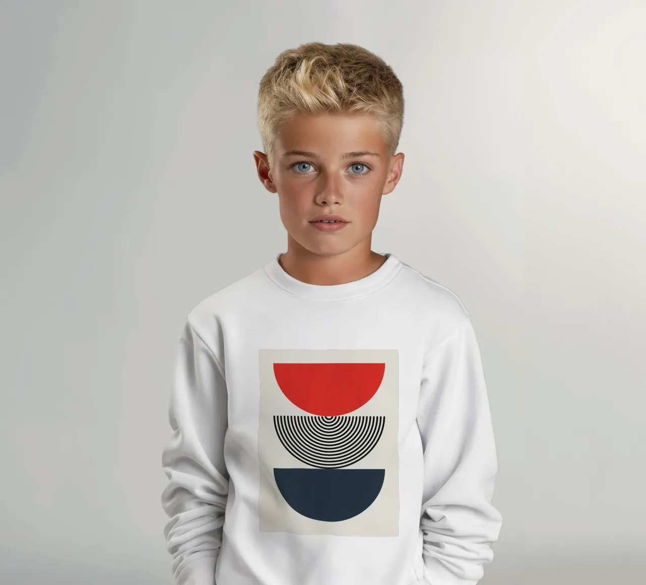 Minimalista felpa bambino da Noah Bouchard