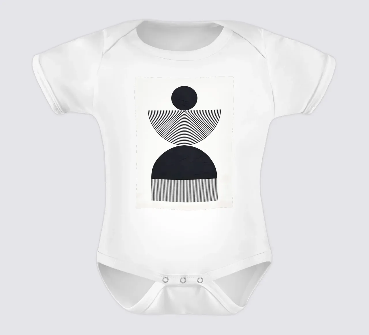 Minimalista body neonato maniche corte da Noah Bouchard