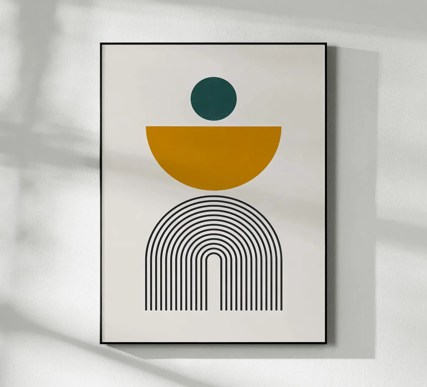 Minimalistisch acryl van Noah Bouchard