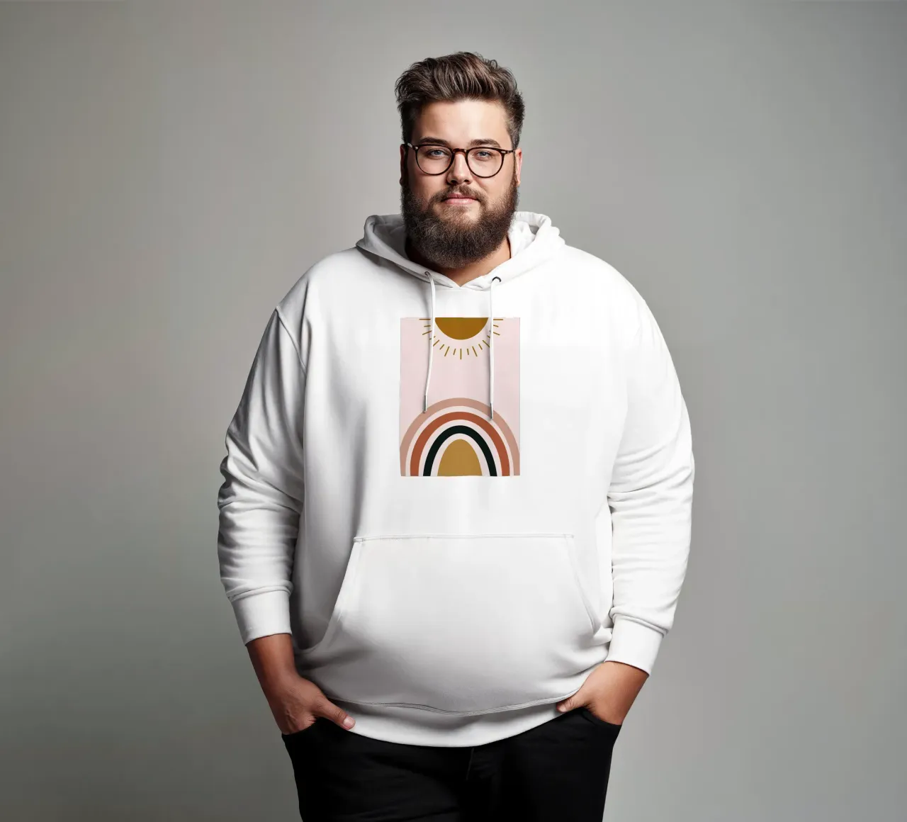 Minimalista felpa con cappuccio da Noah Bouchard