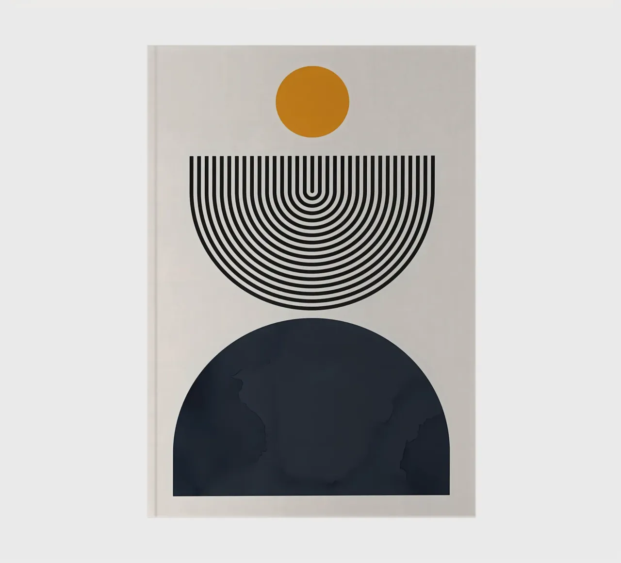 Minimalist notebook by Noah Bouchard