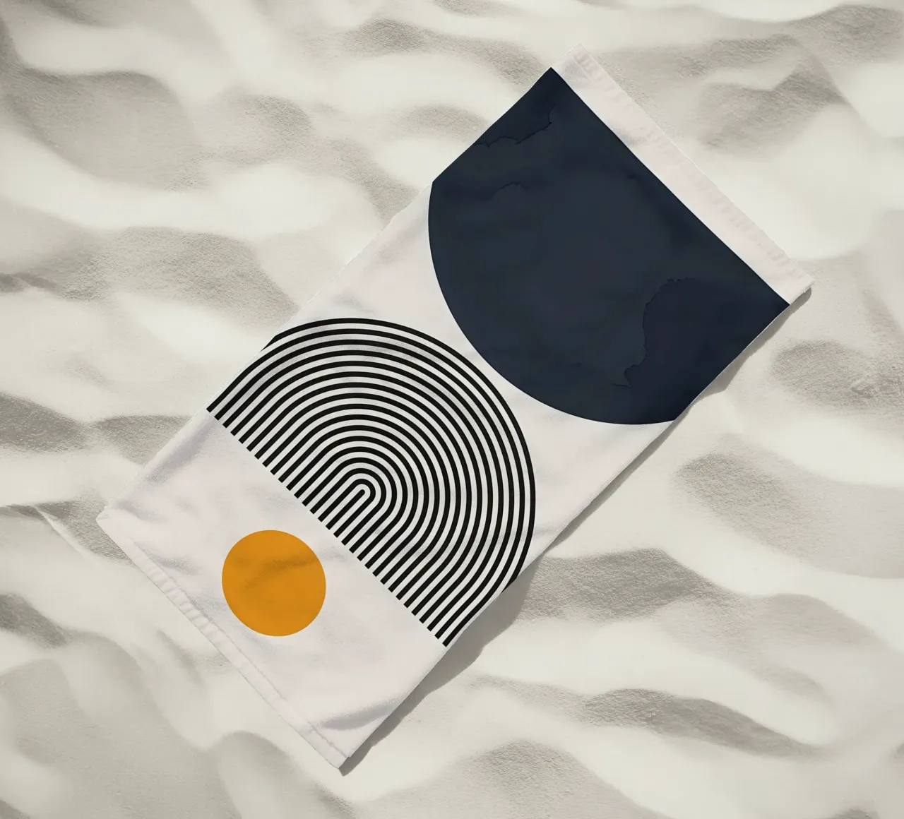 Minimalista telo mare da Noah Bouchard