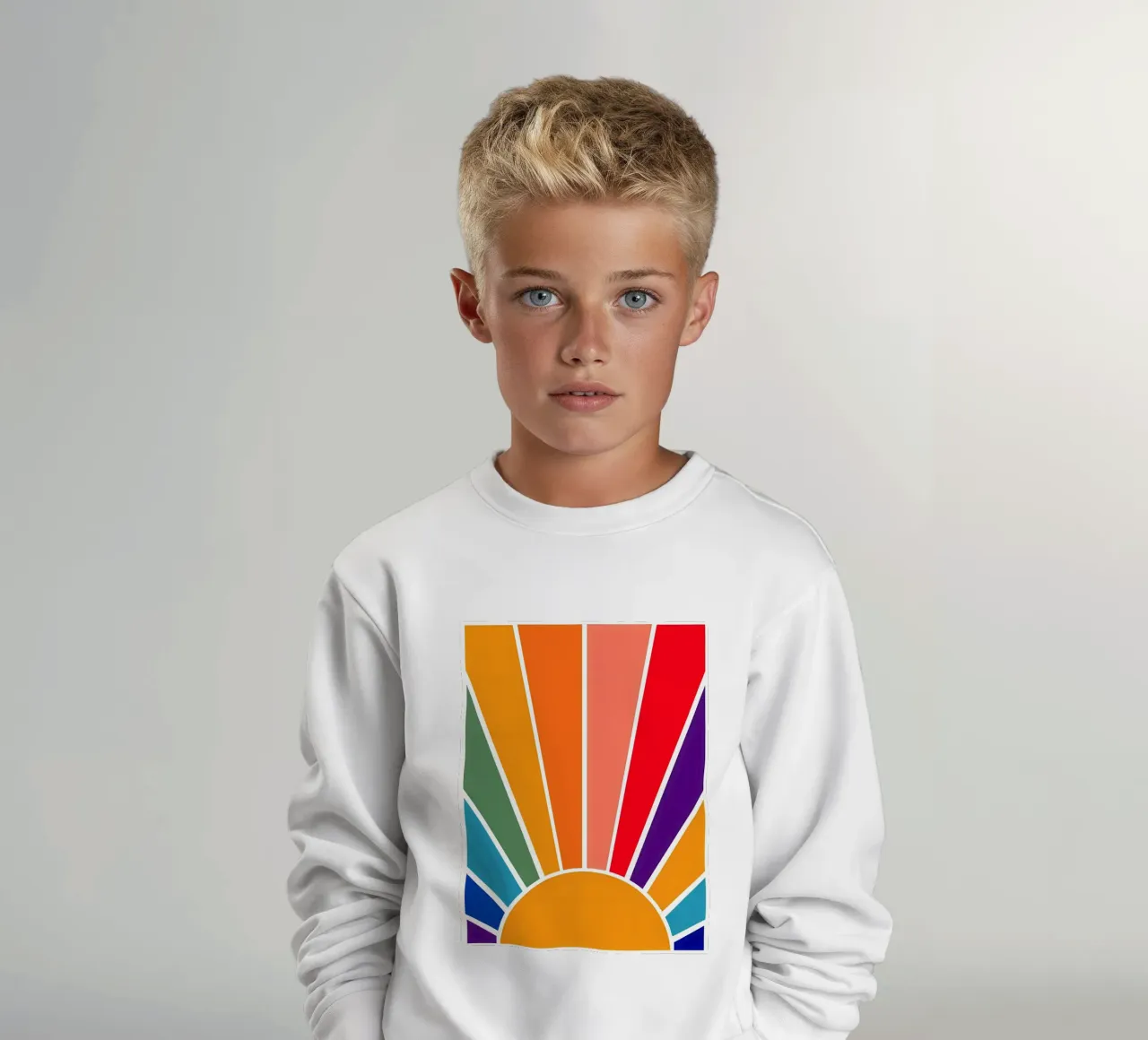 Minimalista felpa bambino da Noah Bouchard