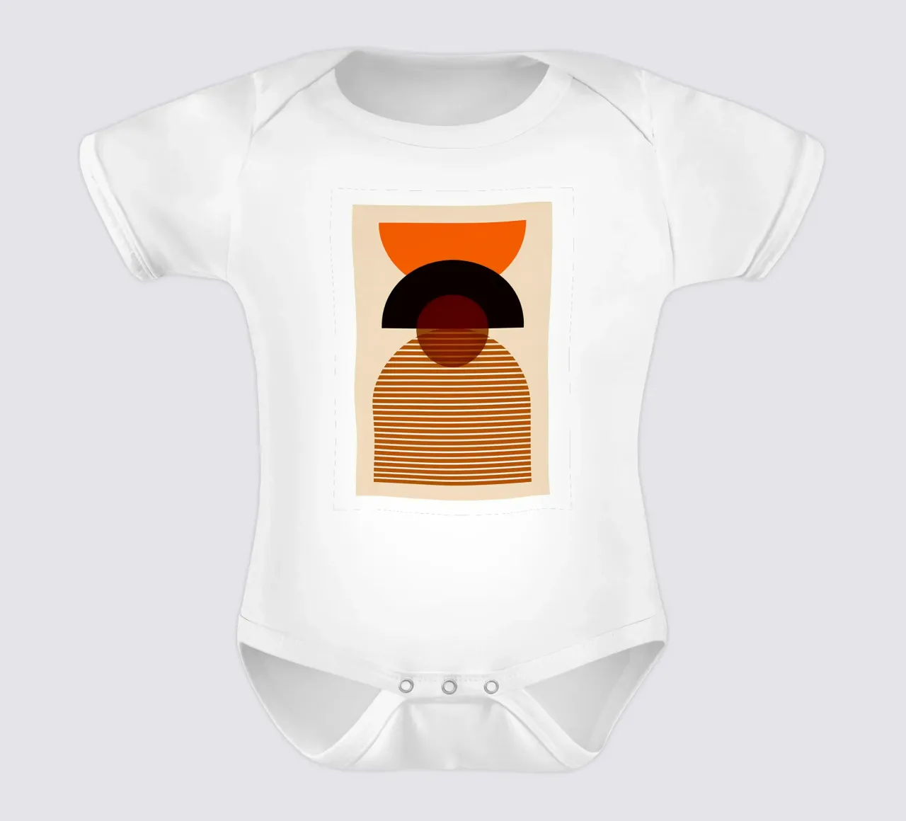 Minimalista body neonato maniche corte da Noah Bouchard
