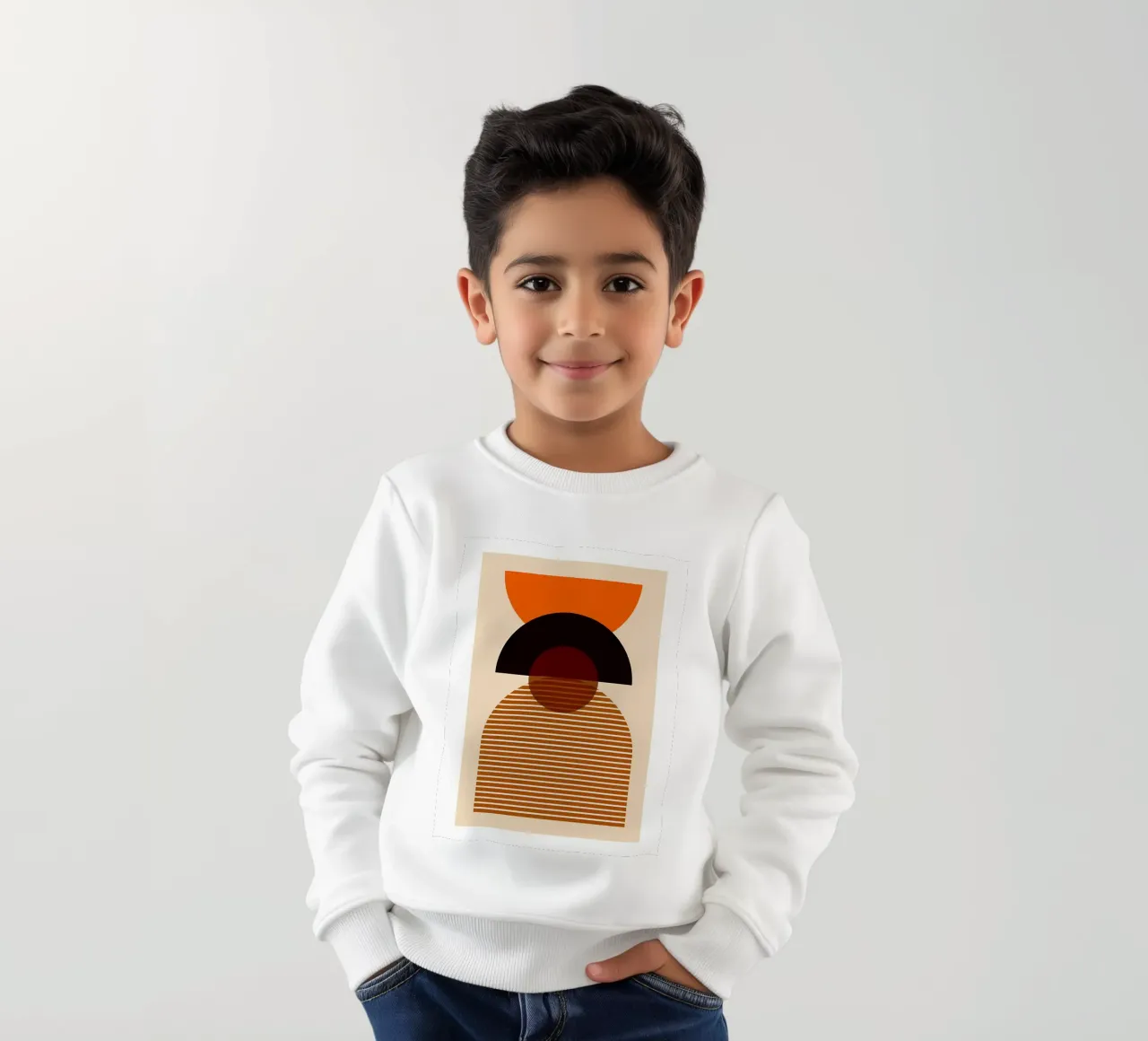 Minimalista felpa bambino da Noah Bouchard