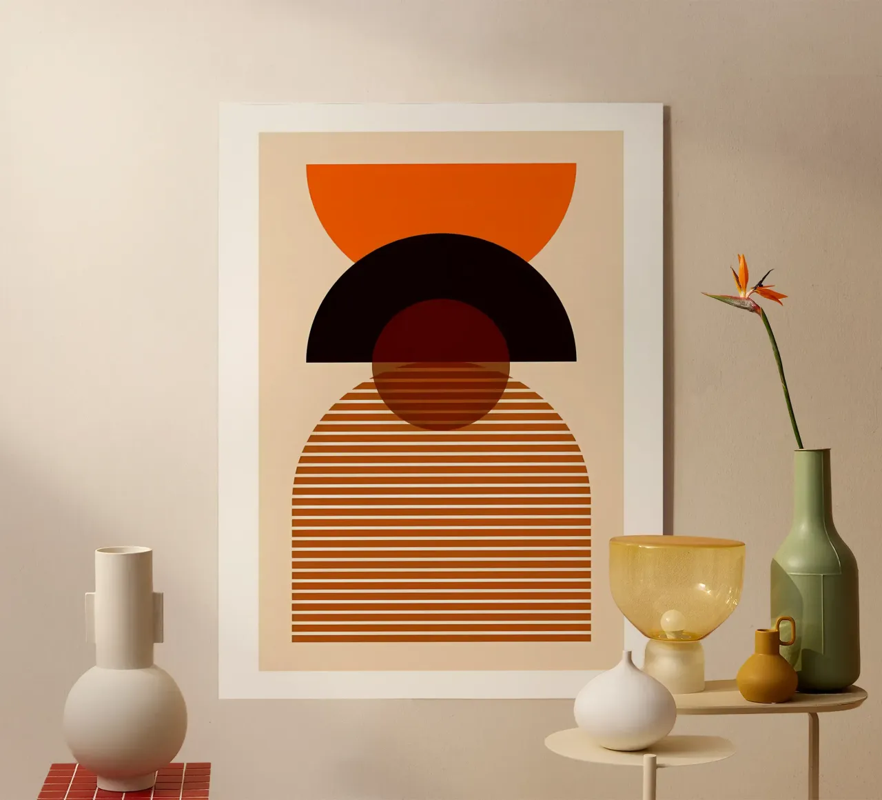 Minimalist acrylic glass by Noah Bouchard