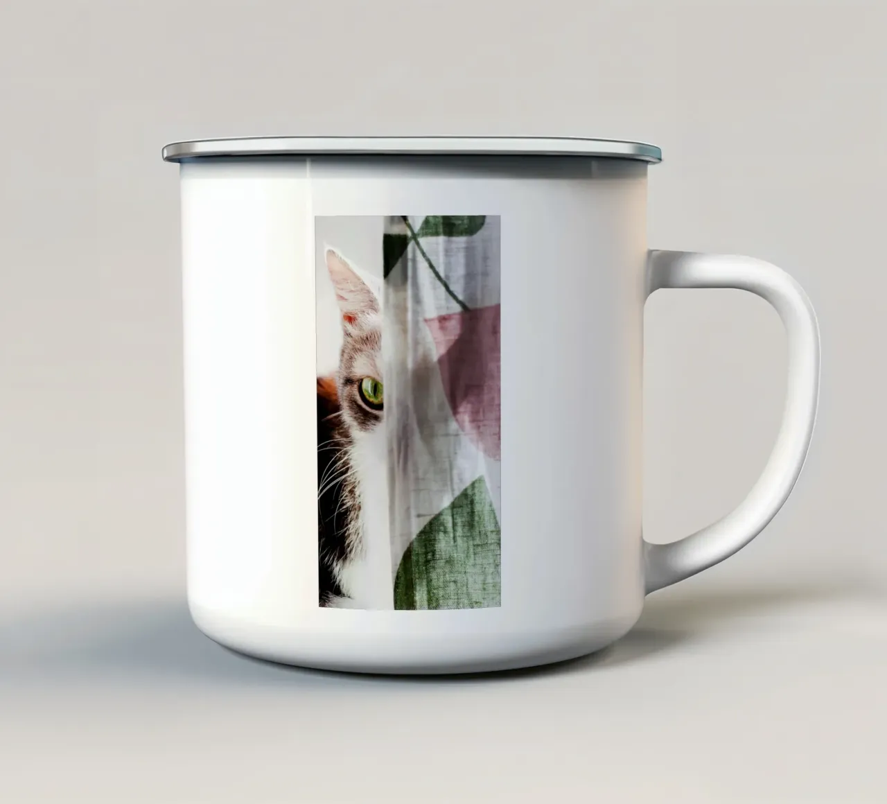 La bestia, Katze tazza in smalto da atmospheric pictures