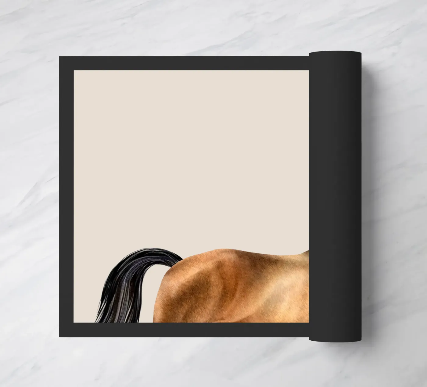 Trakehner Portrait zerbino da Moonlit Illustrations
