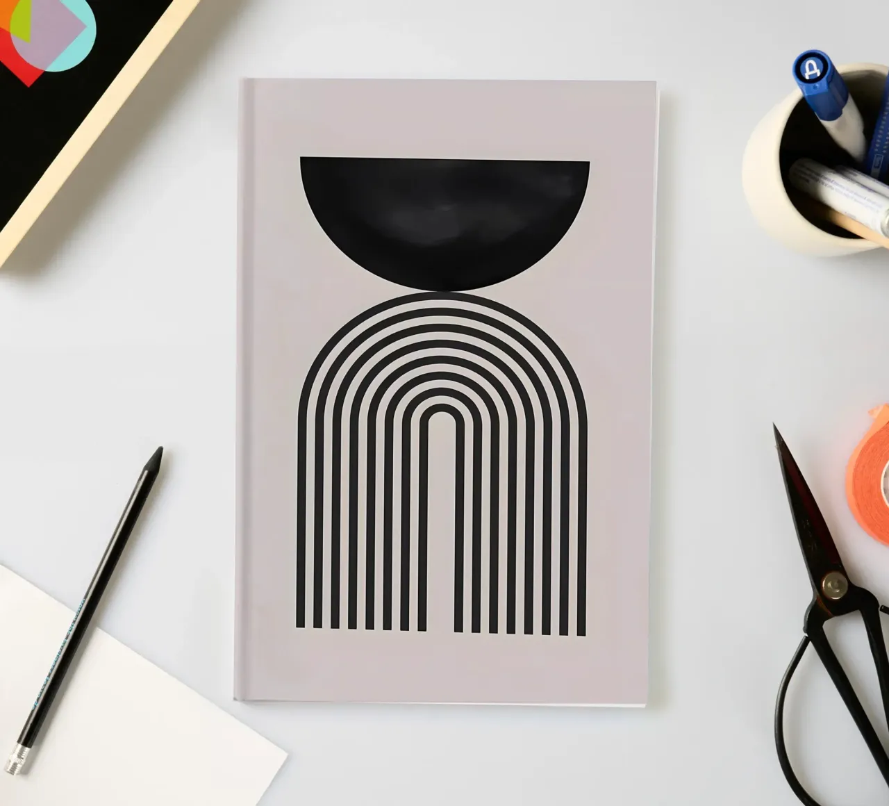 Minimalist notebook by Noah Bouchard