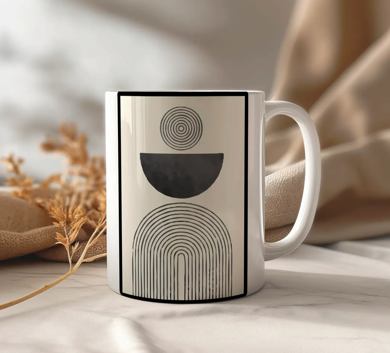 Minimalista tazza in ceramica da Noah Bouchard