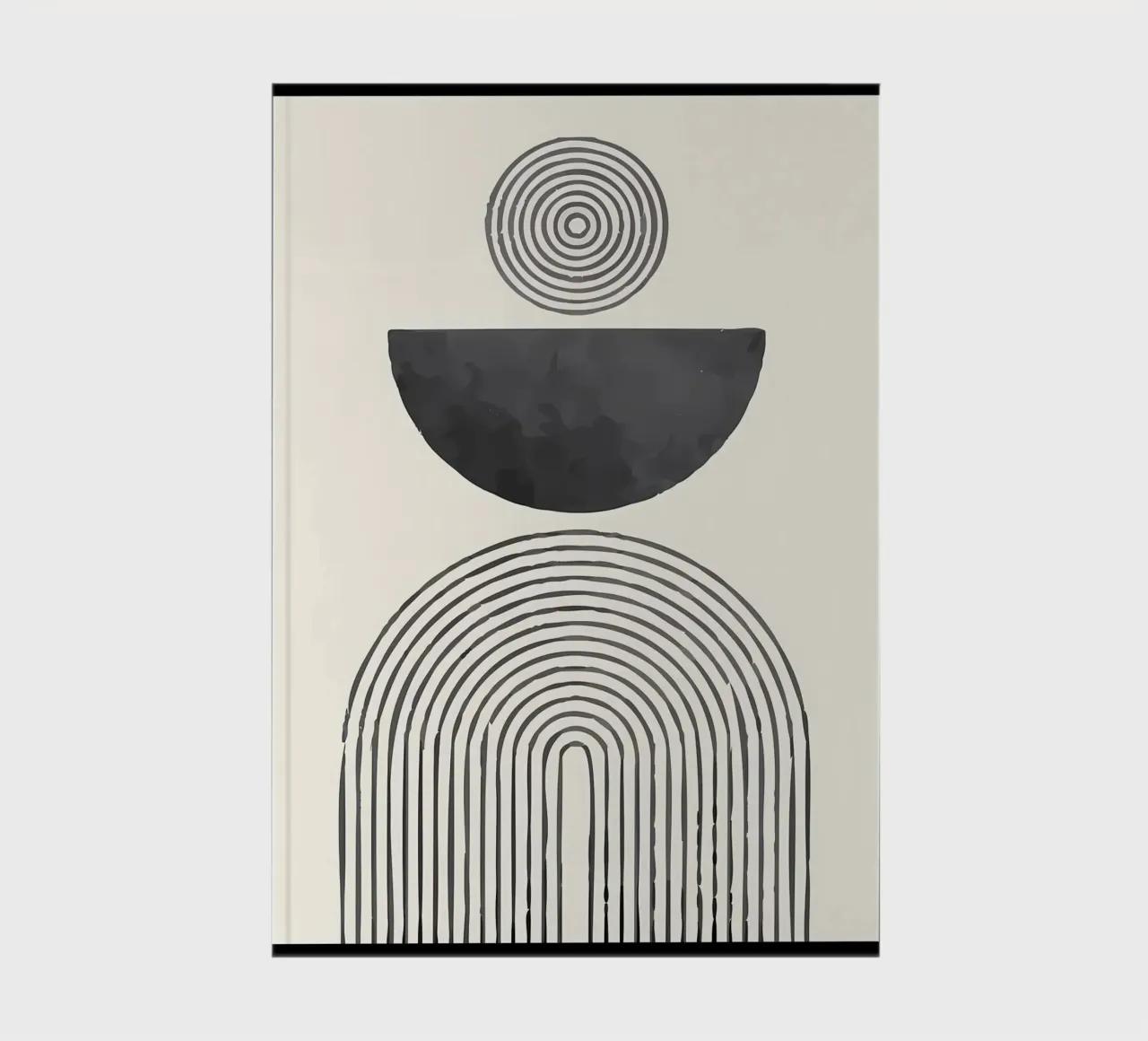 Minimalist notebook by Noah Bouchard