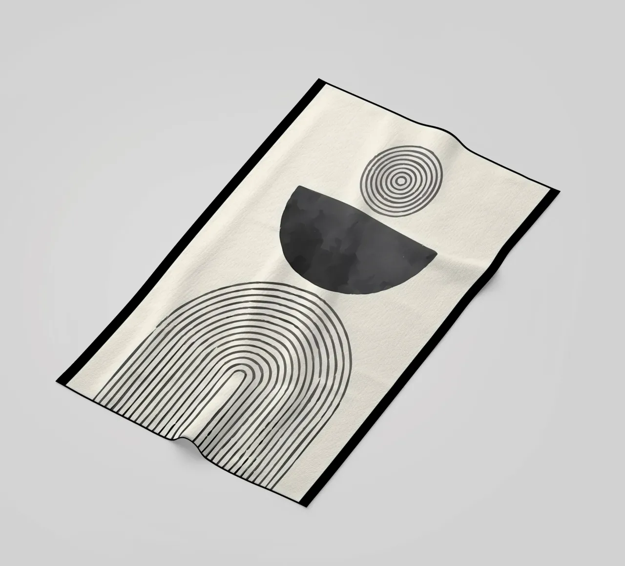 Minimalista telo mare da Noah Bouchard