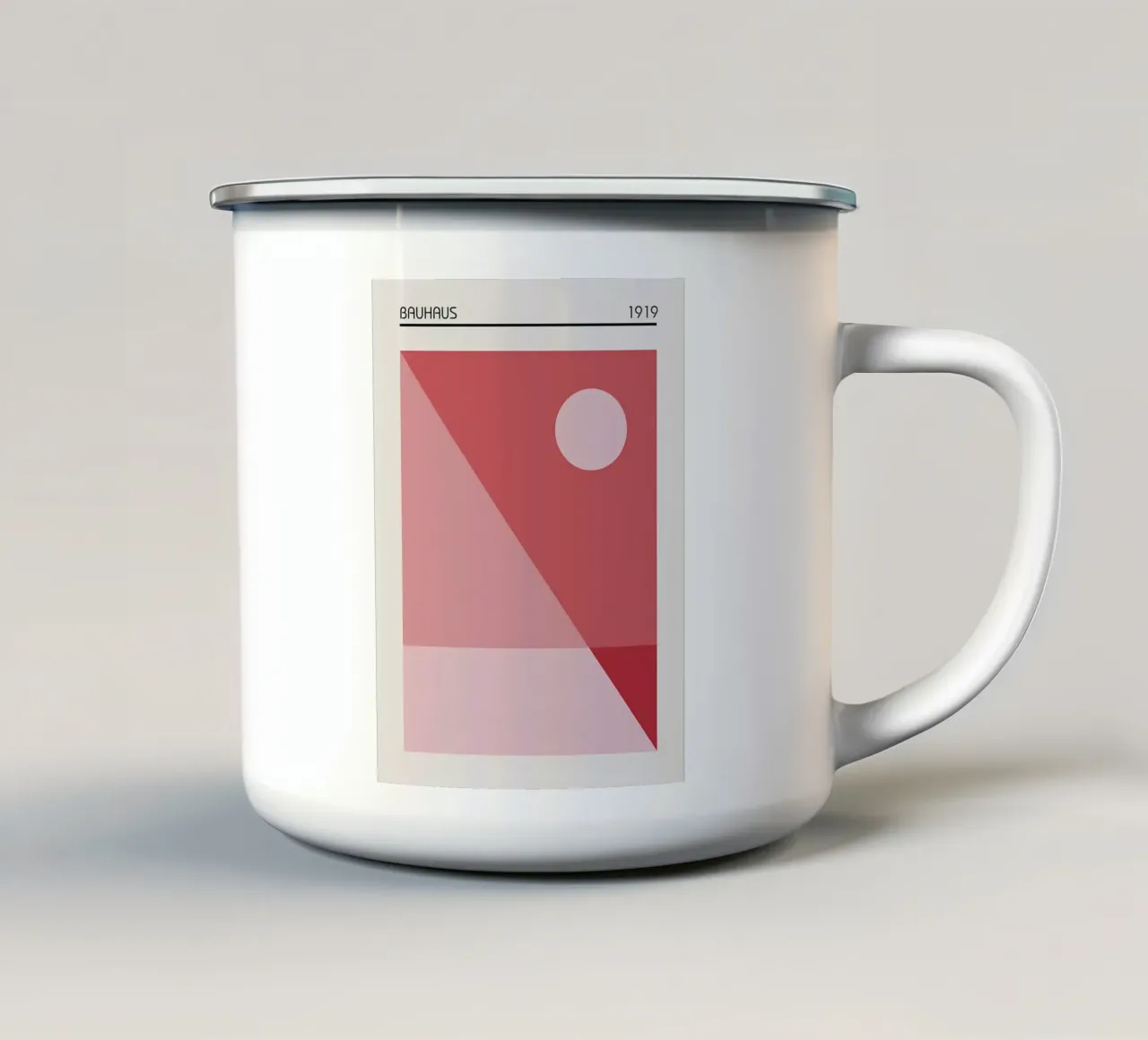 Minimalista tazza in smalto da Noah Bouchard