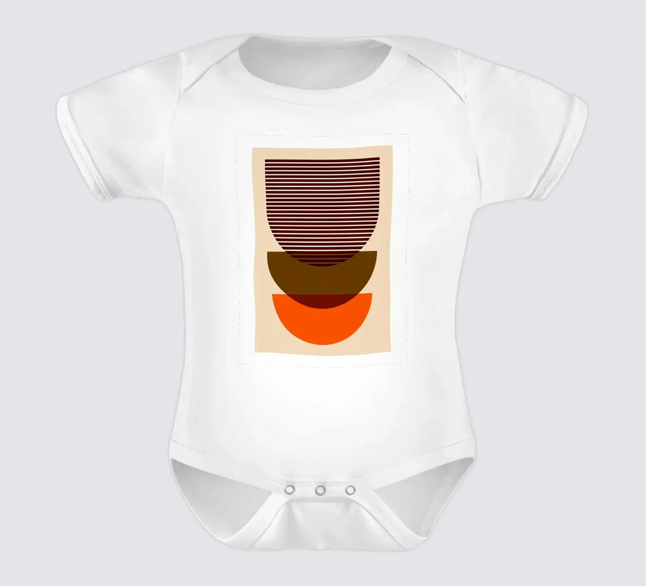 Minimalista body neonato maniche corte da Noah Bouchard