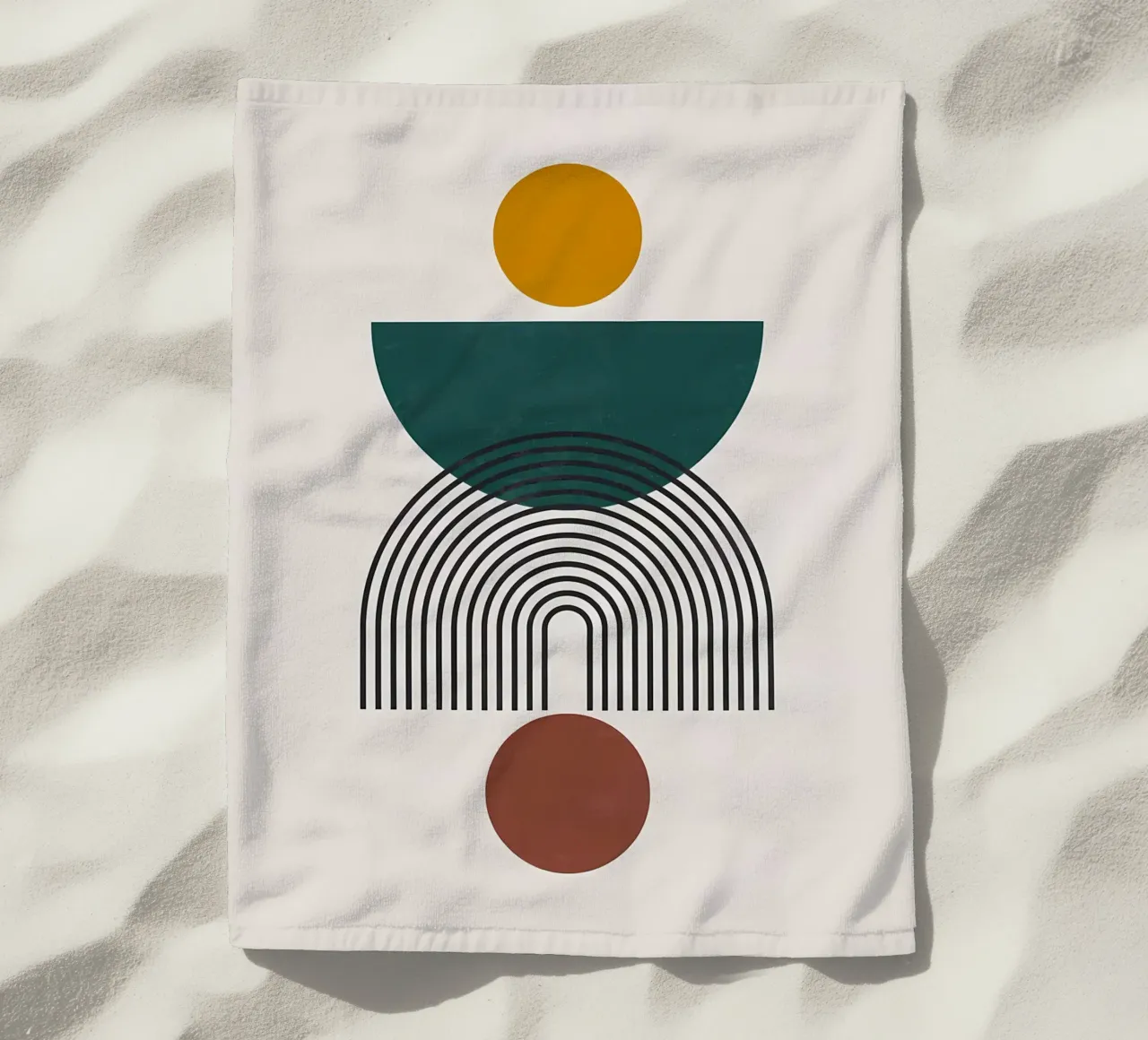 Minimalista telo mare da Noah Bouchard