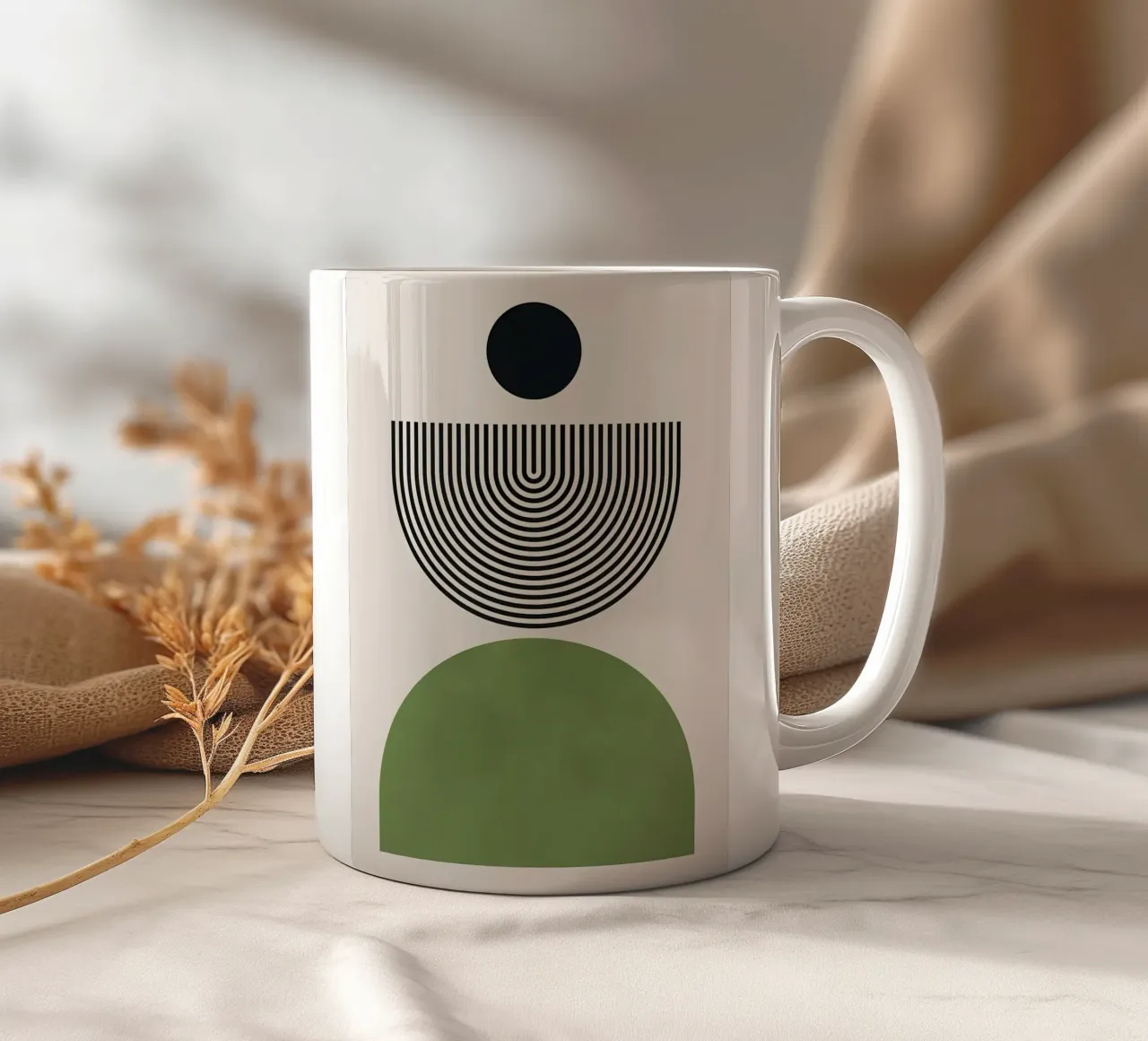 Minimalista tazza in ceramica da Noah Bouchard