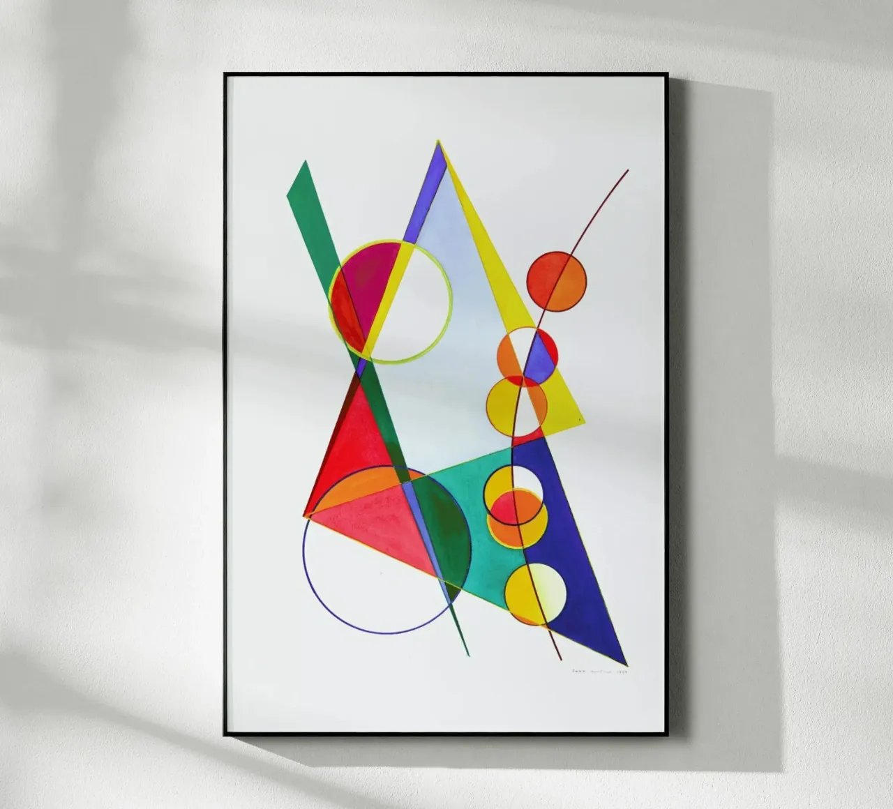 Jazz (1993) acrylic glass by Heinrich Neuy