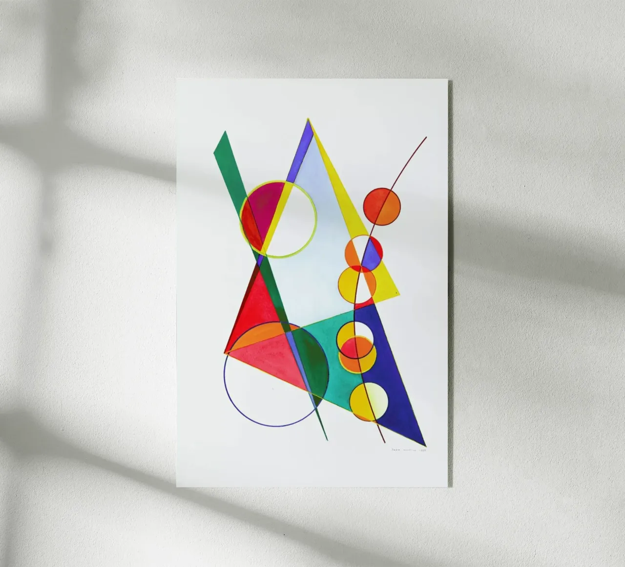 Jazz (1993) acrylic glass by Heinrich Neuy