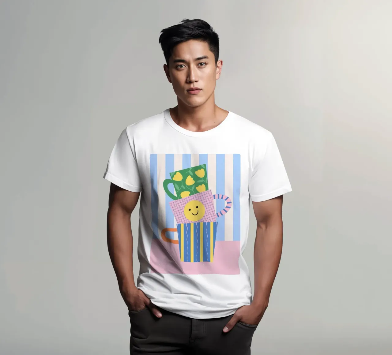 tazza divertente t-shirt da bazi