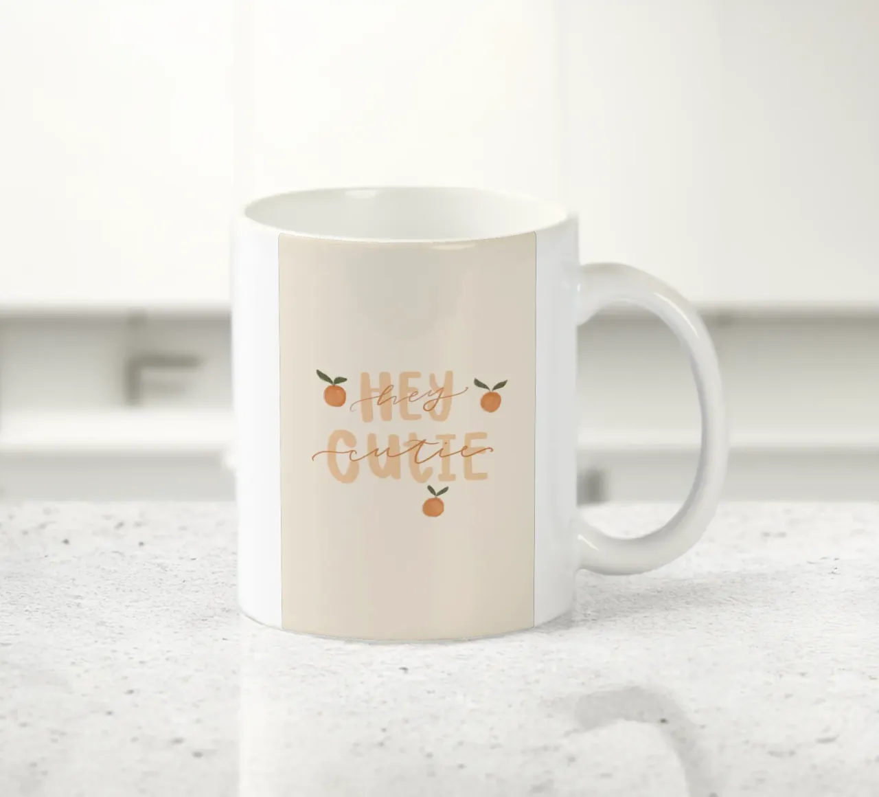Ehi, carino tazza in ceramica da bazi