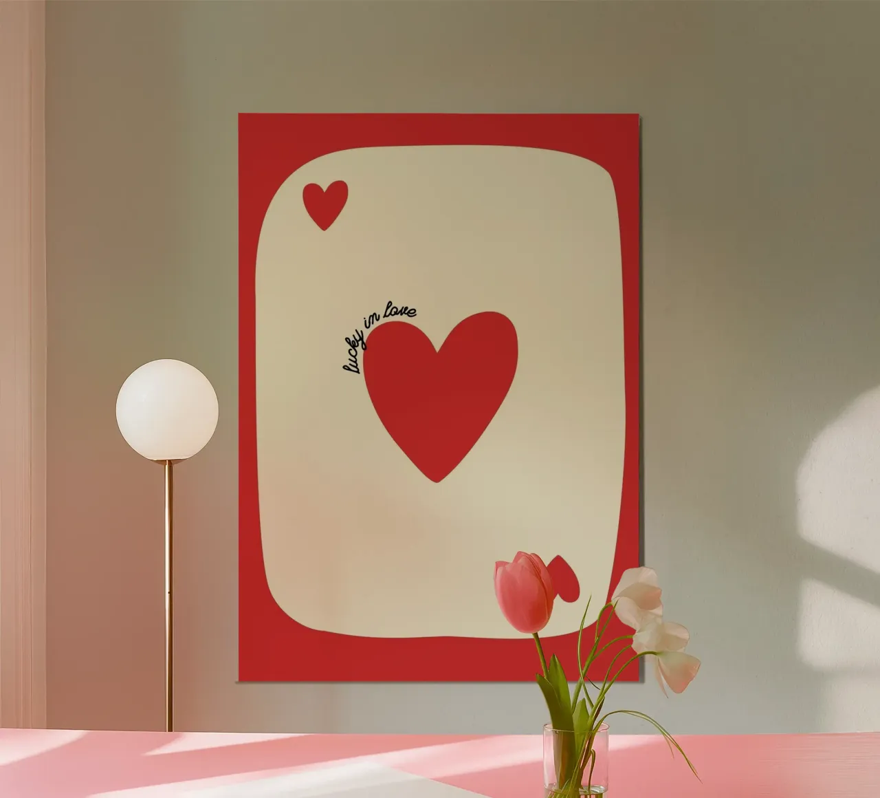 fortunato in amore alluminio dibond da bazi