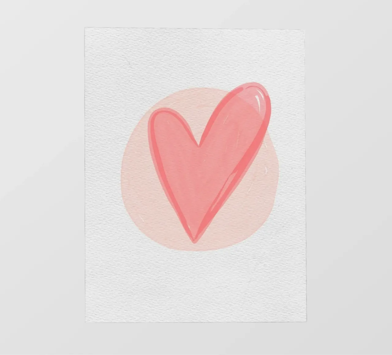 cuore rosso telo in pvc da bazi