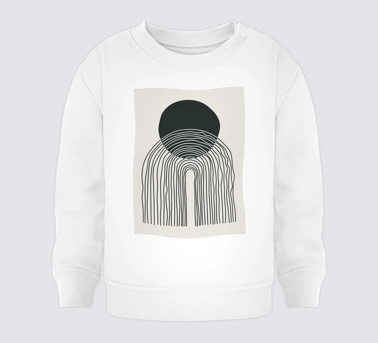 Minimalista felpa neonato da Noah Bouchard
