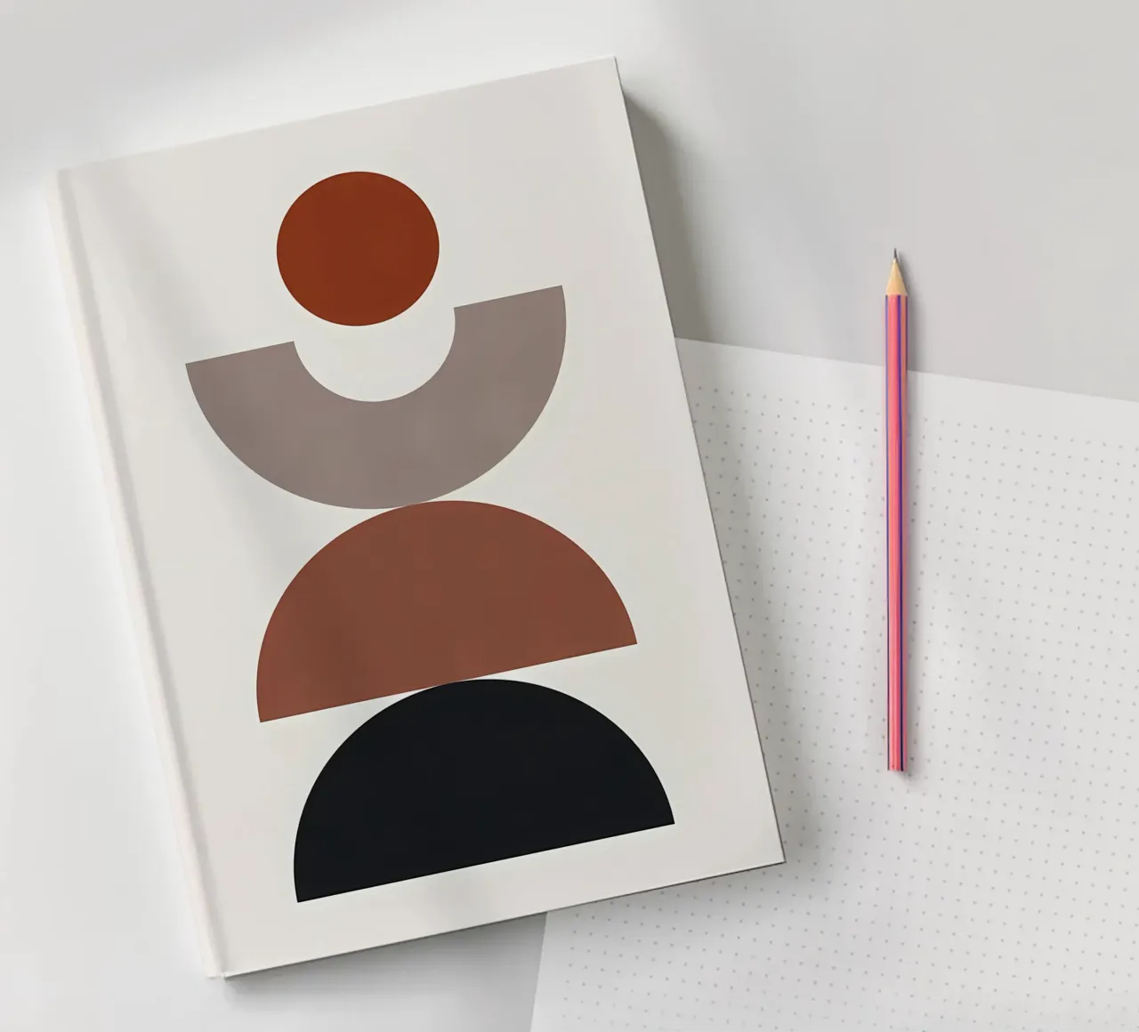 Minimalist notebook by Noah Bouchard