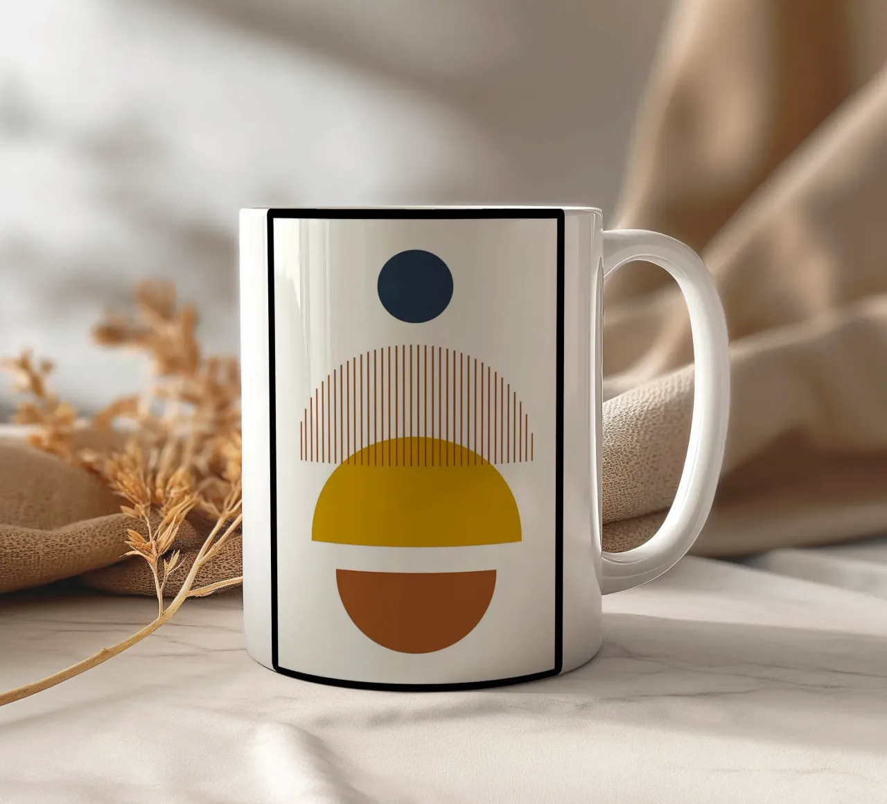 Minimalista tazza in ceramica da Noah Bouchard