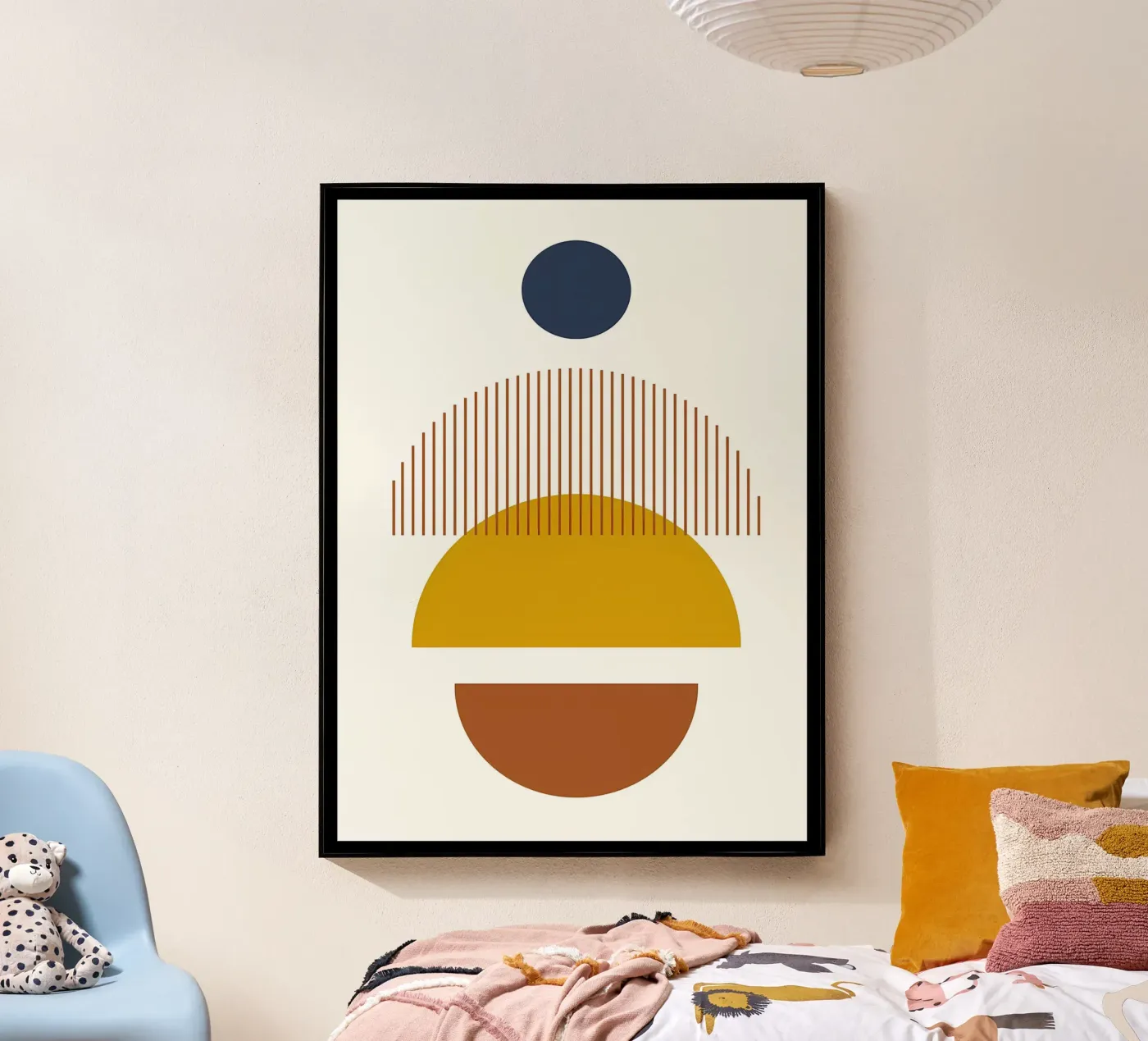 Minimalistisch acryl van Noah Bouchard