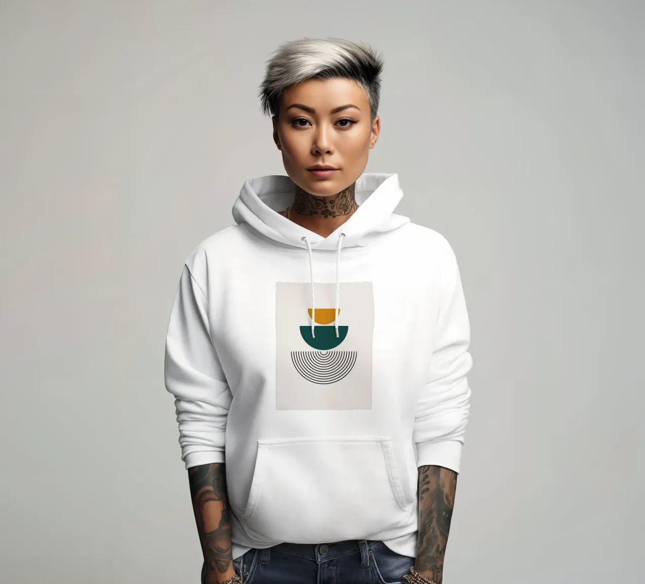 Minimalista felpa con cappuccio da Noah Bouchard