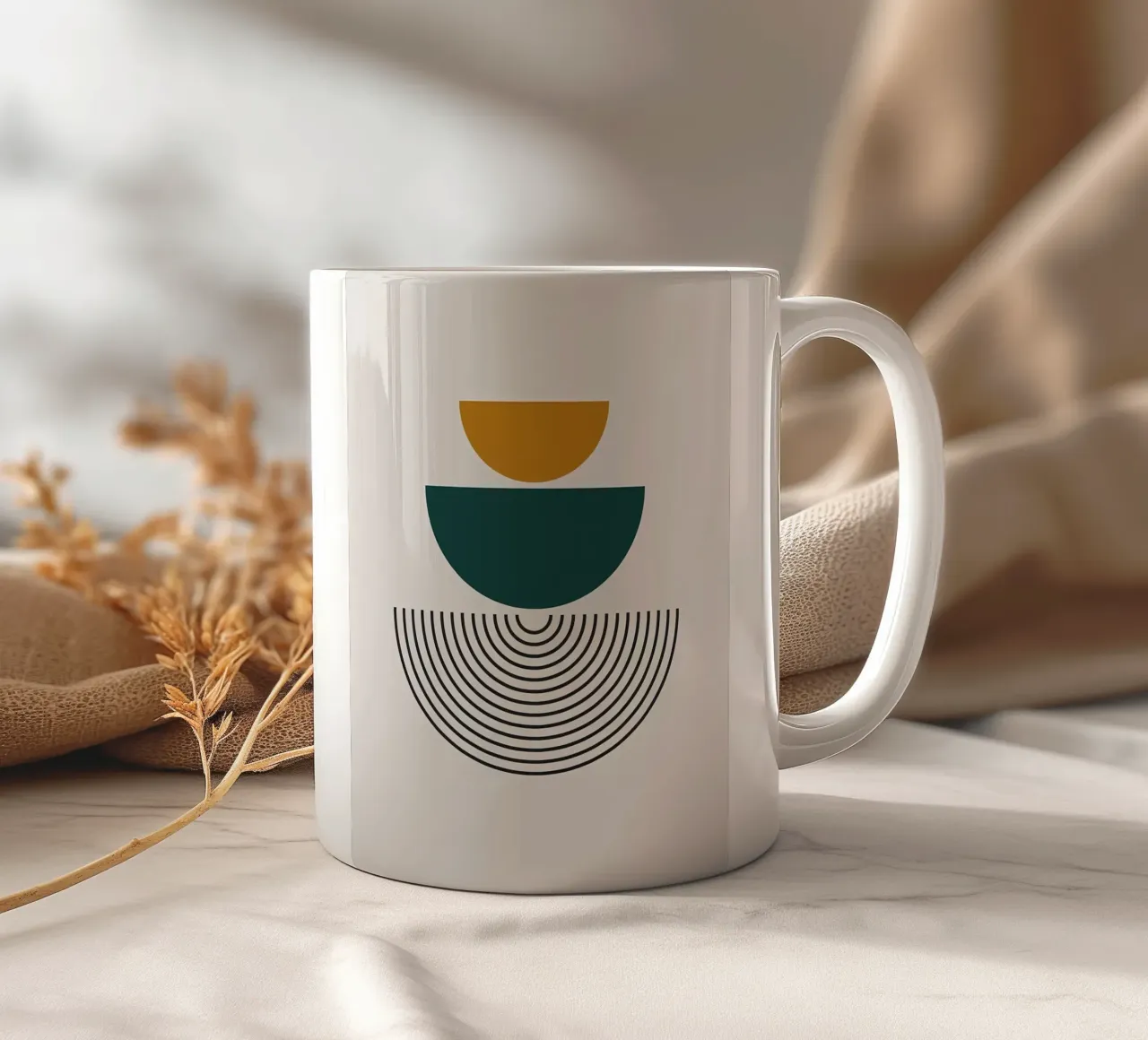 Minimalista tazza in ceramica da Noah Bouchard
