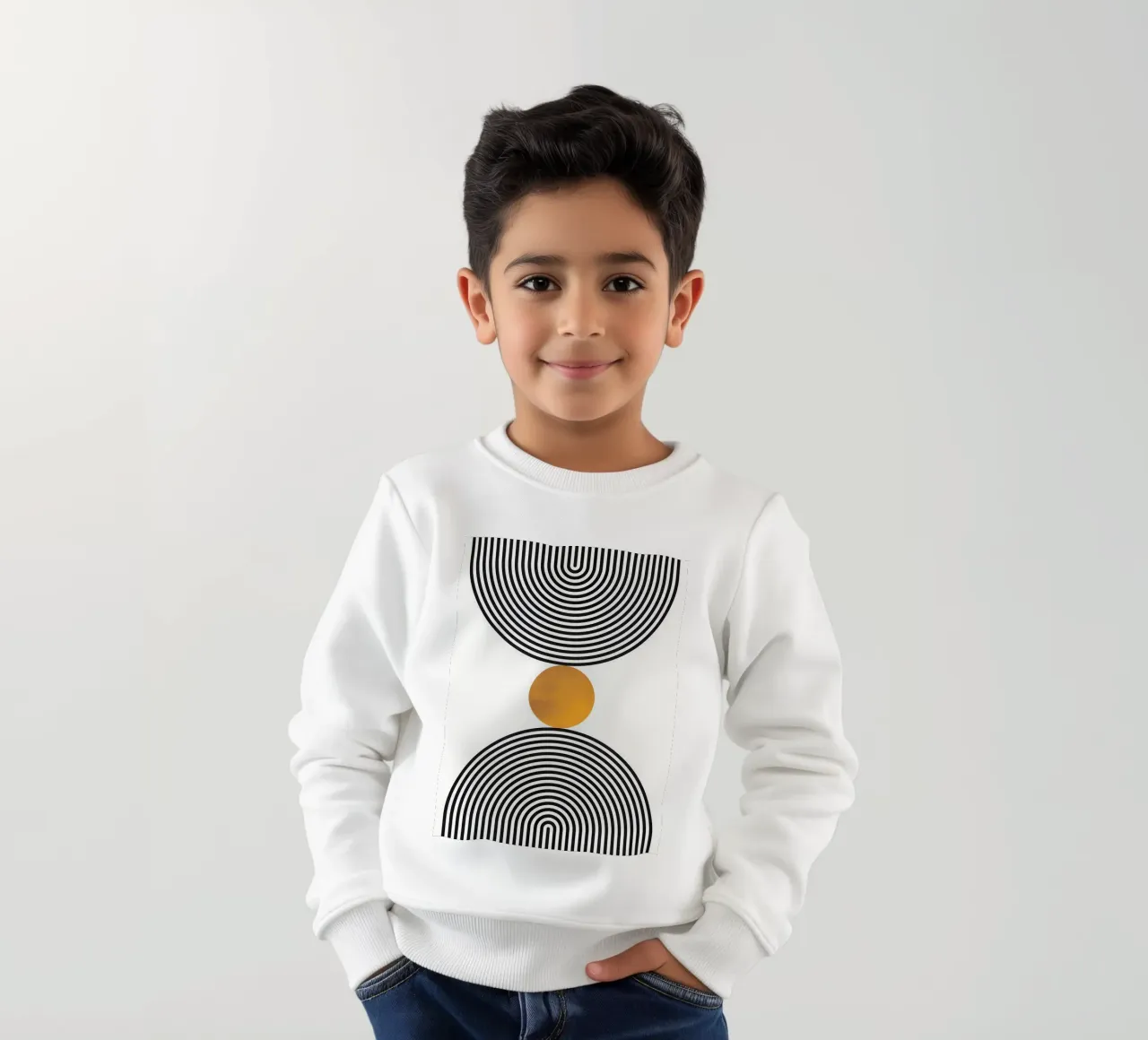 Minimalista felpa bambino da Noah Bouchard