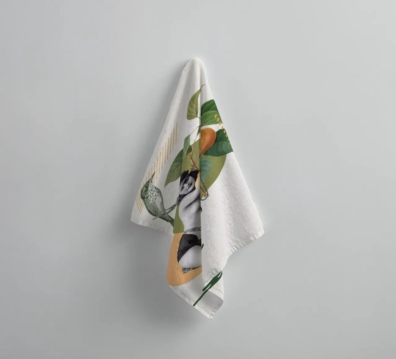 Collageri - Pesche asciugamano da bagno da The Artcircle