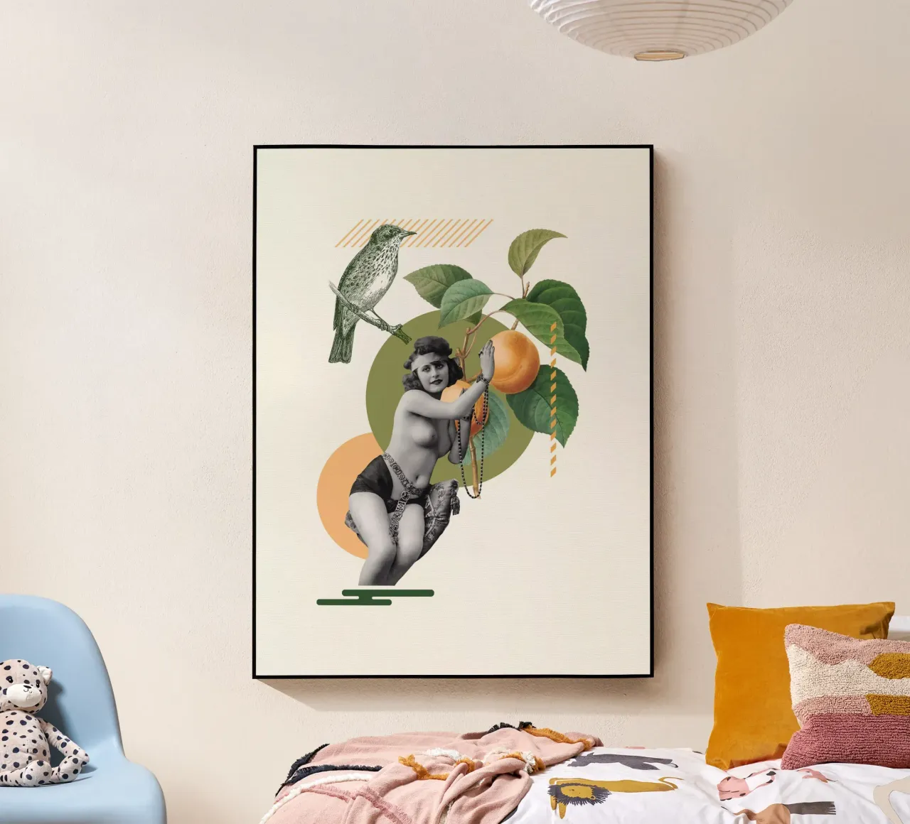 Collageri - Pesche plexiglass da The Artcircle