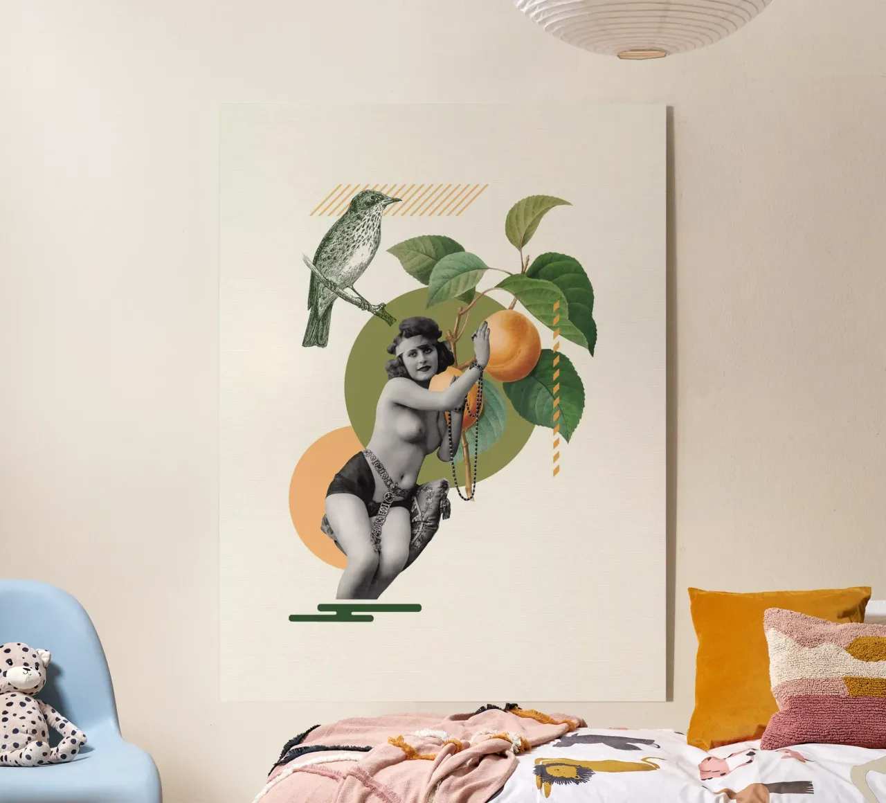 Collageri - Pesche plexiglass da The Artcircle