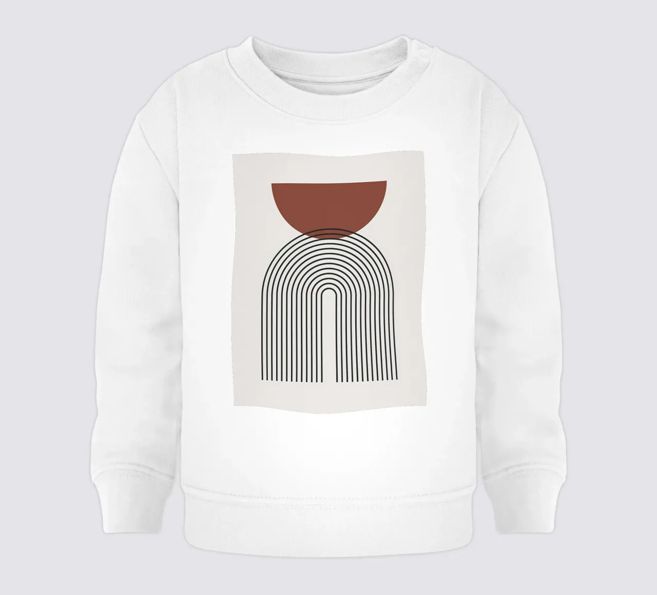 Minimalista felpa neonato da Noah Bouchard