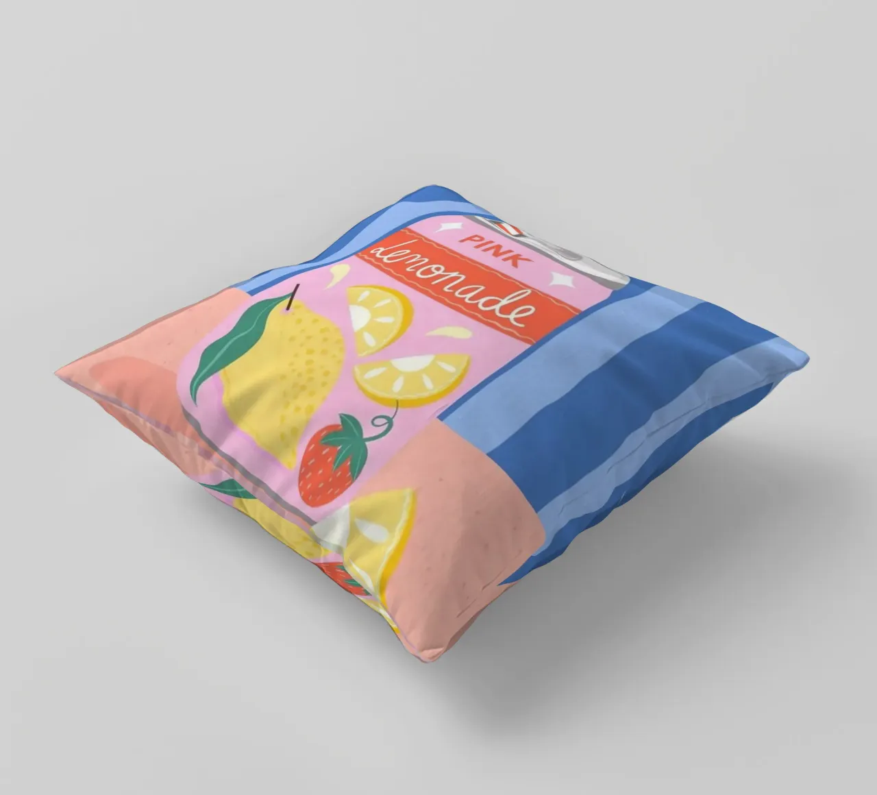 limonata rosa cuscino da bazi