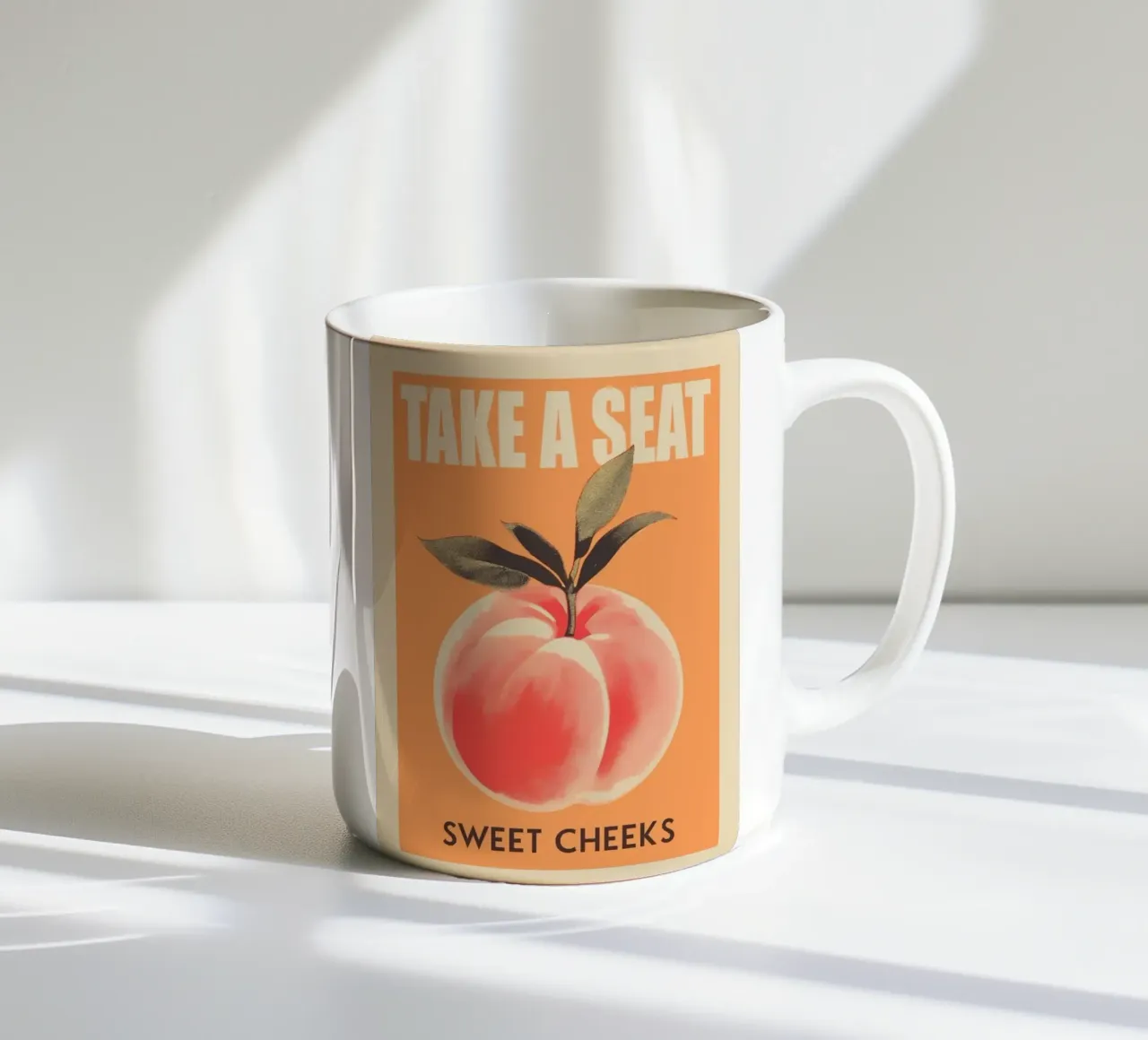siediti guance dolci tazza in ceramica da bazi