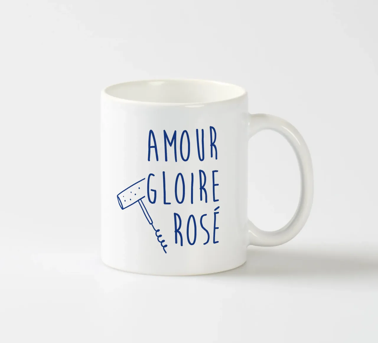amour gloire et rosé ceramic mug by alice