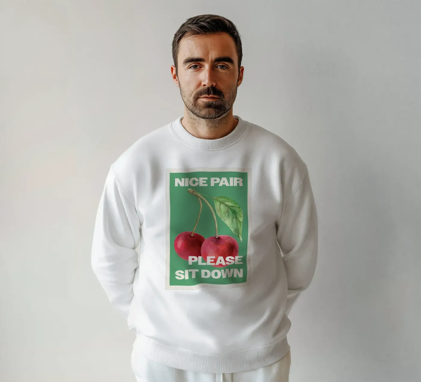 nice pair please sit down felpa da bazi