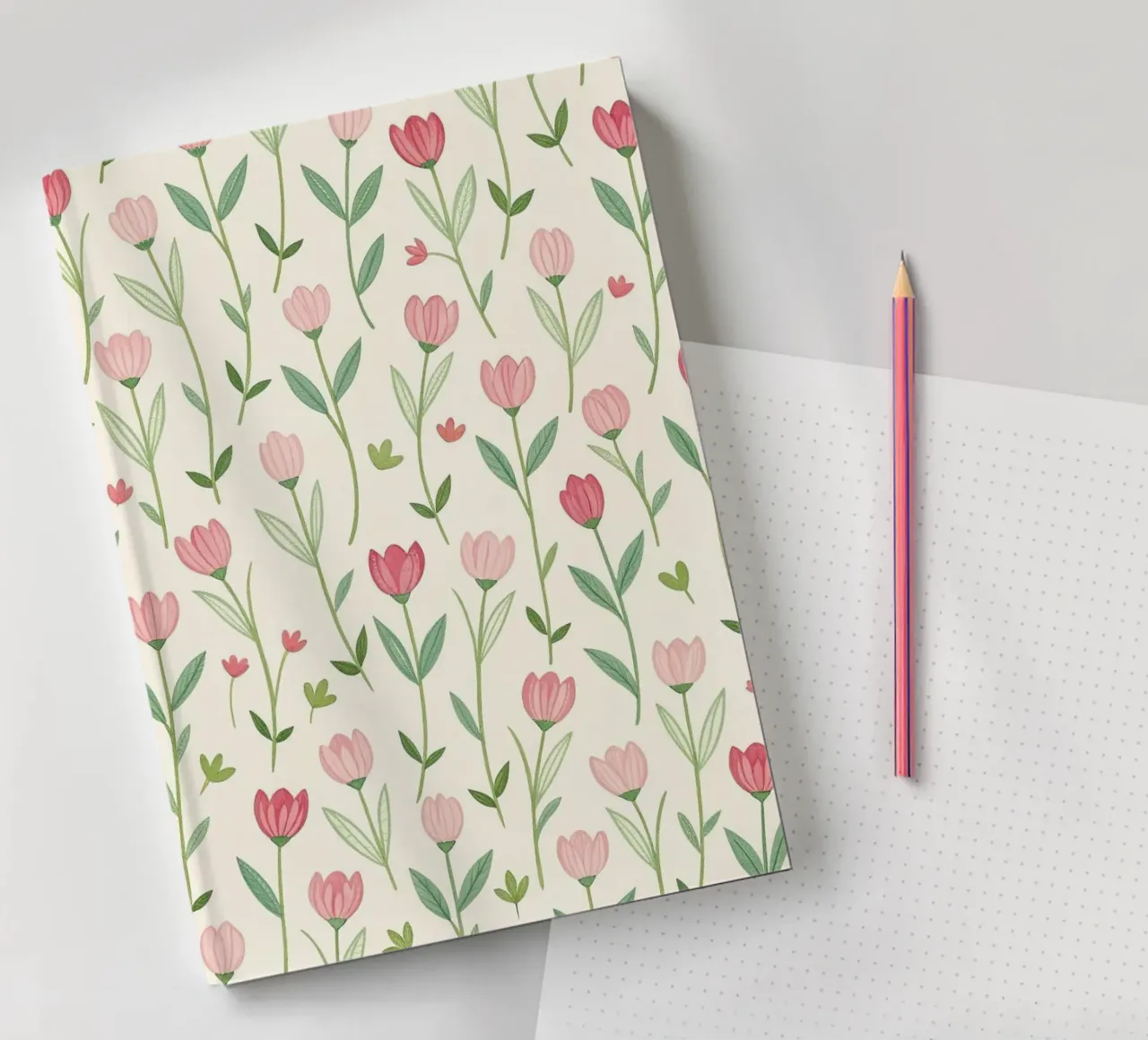 tulip notebook by bazi