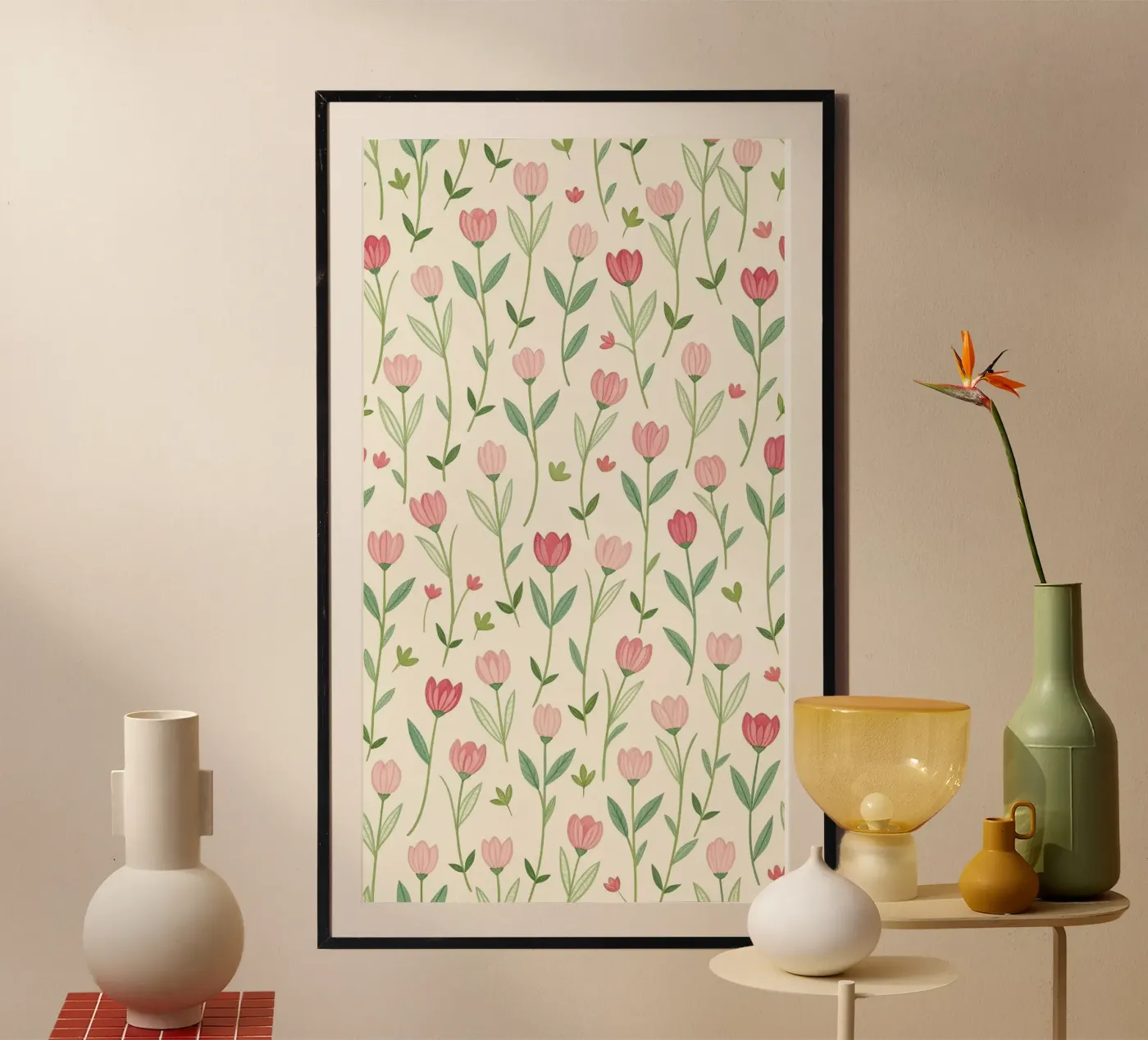 tulipano poster da bazi