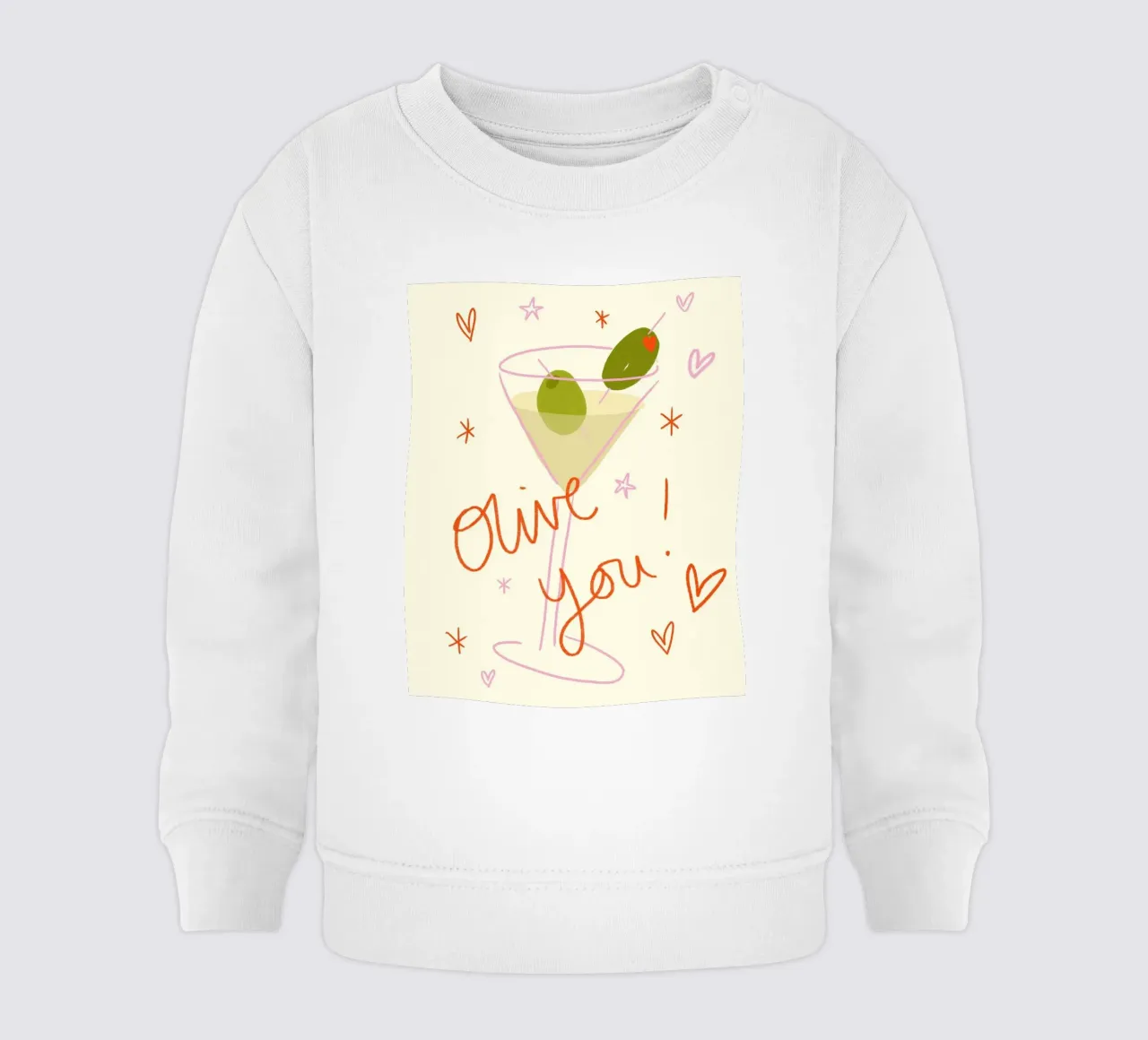 Olive Sie Baby Sweatshirt von bazi