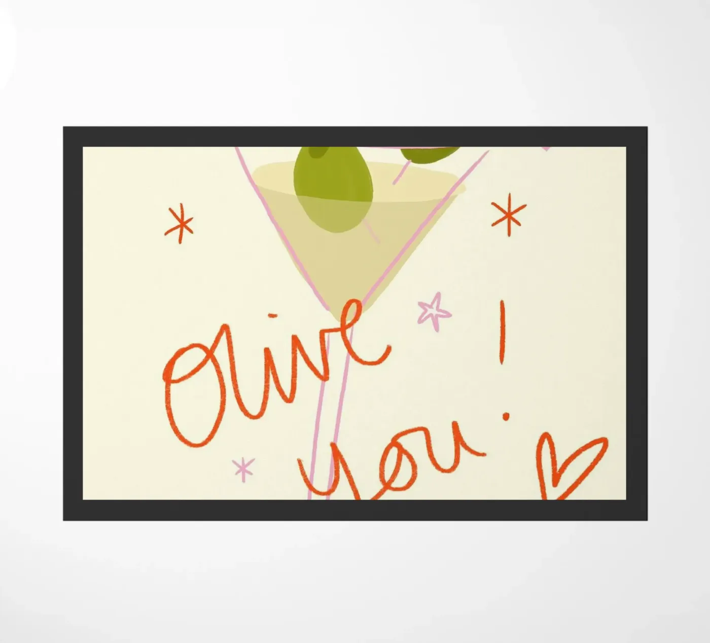 Olive Sie Fußmatte von bazi