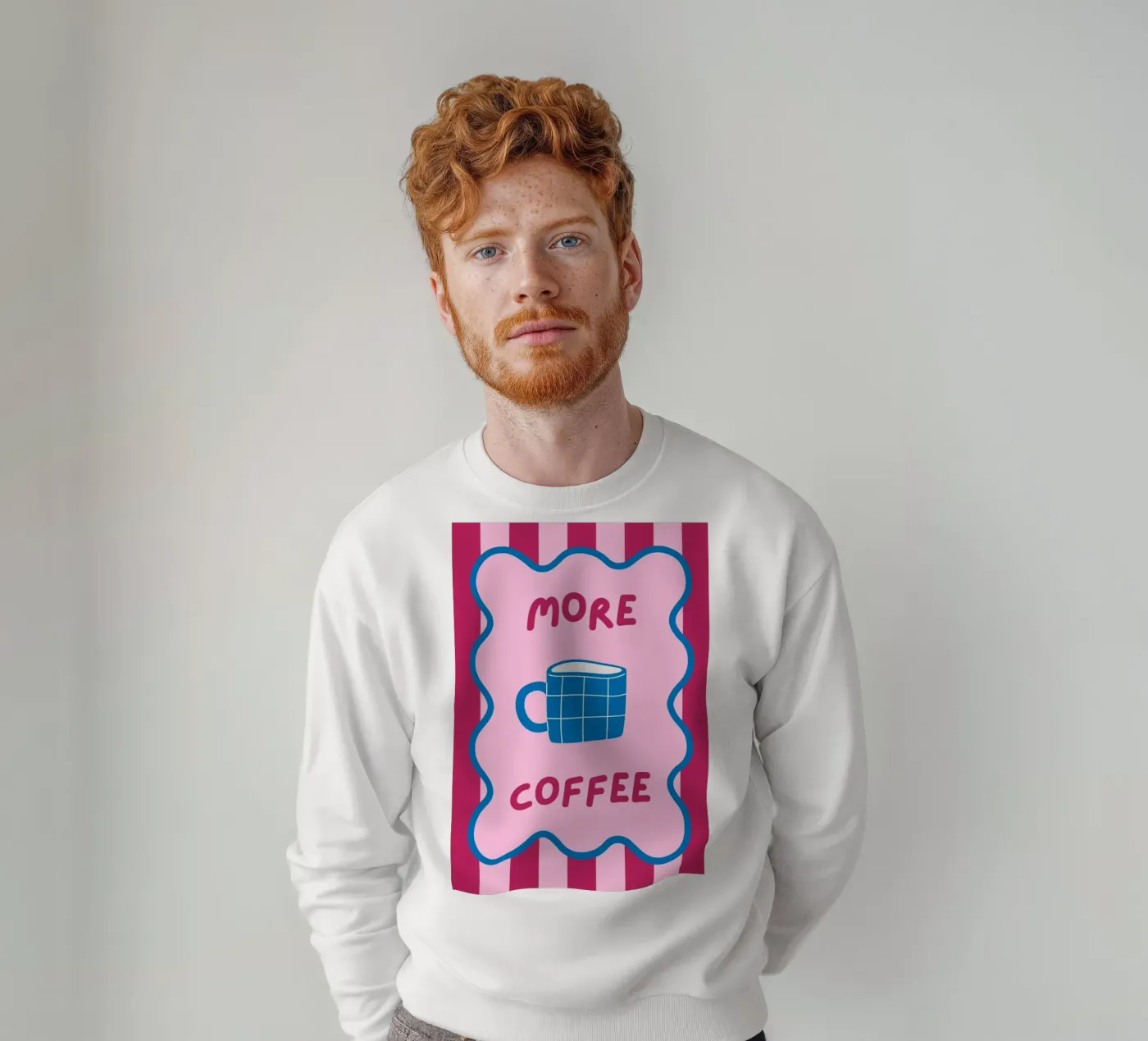 più caffè felpa da bazi