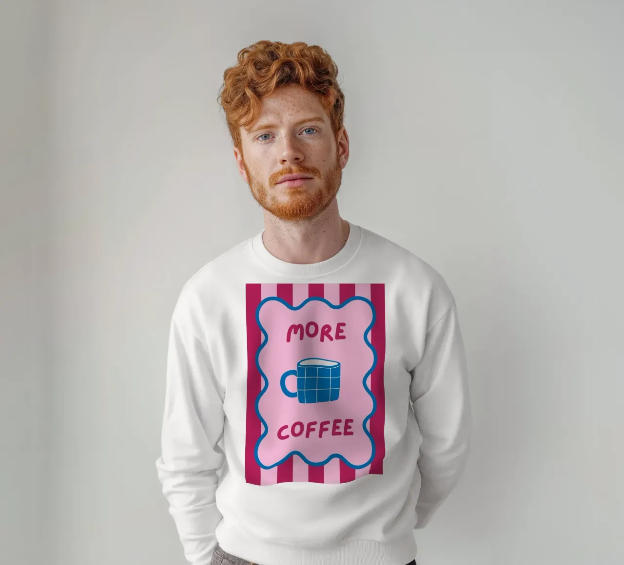 più caffè felpa da bazi