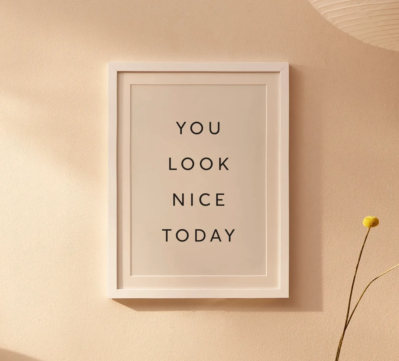 You Look Nice Today poster da Lolly & Roobs